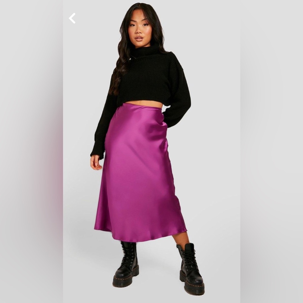 Silk Slip Skirt